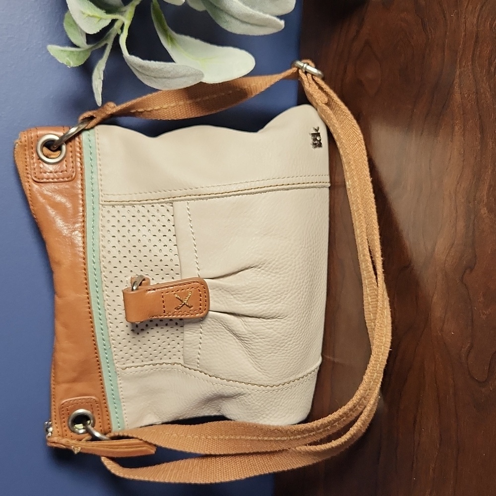 The Sak Leather Crossbody Handbag